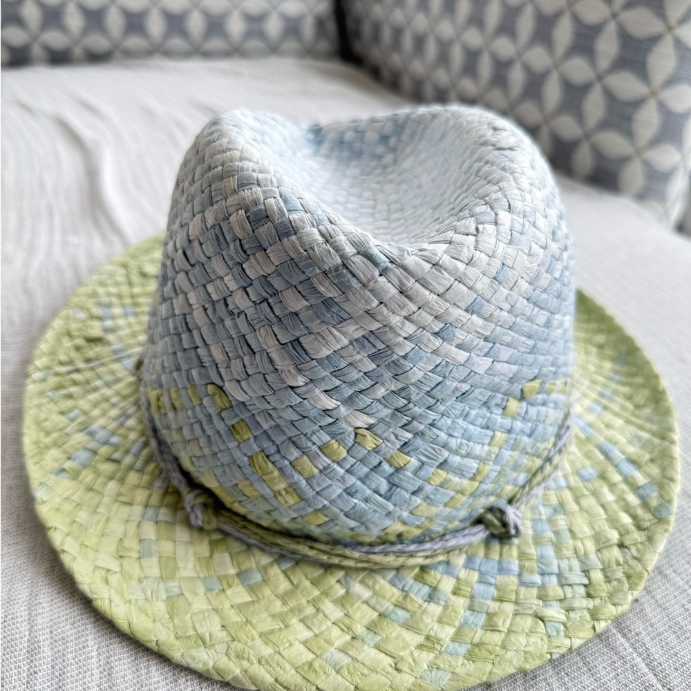 Tommy Bahama Blue and Green Sun Hat